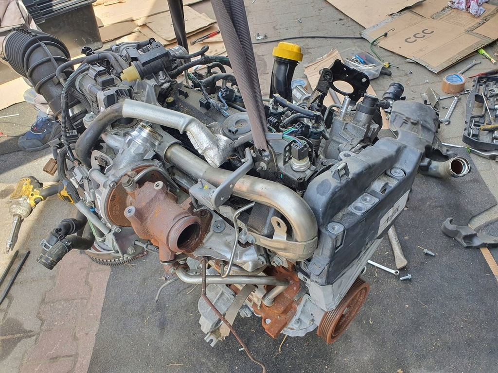 фото №1, Двигатель renault clio iv captur 1.5 dci k9ke629