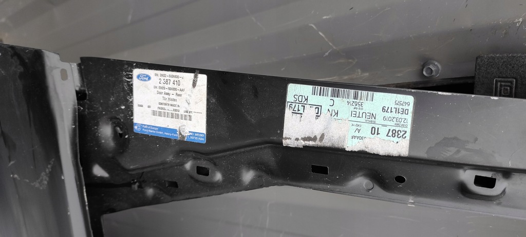 фото №4, Ford galaxy mk4 15r- дверь правое задняя nowe оригинал.