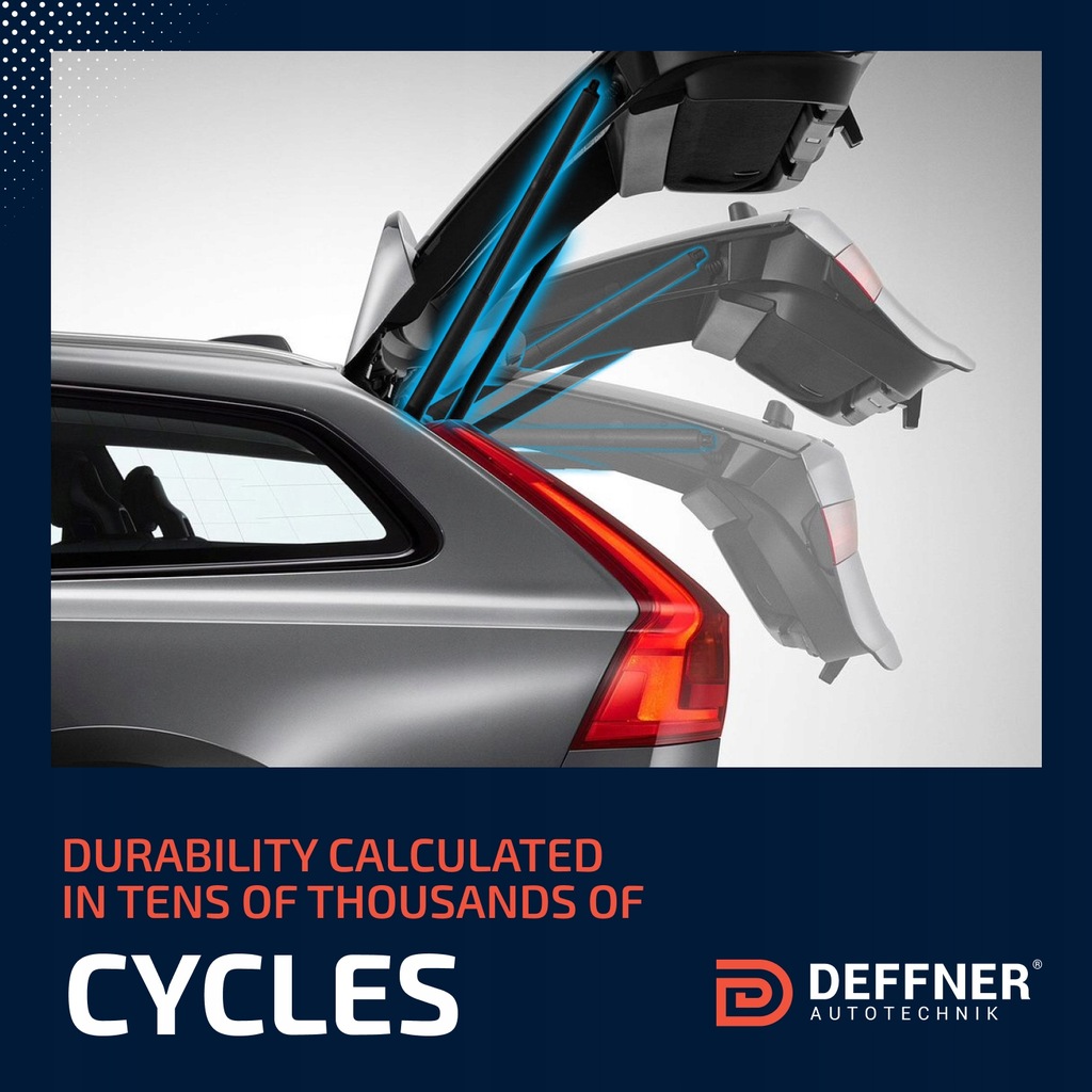 фото №10, Skoda superb 3. liftback амортизаторы elekyczne крышки багаж. 3v0827851 deffner