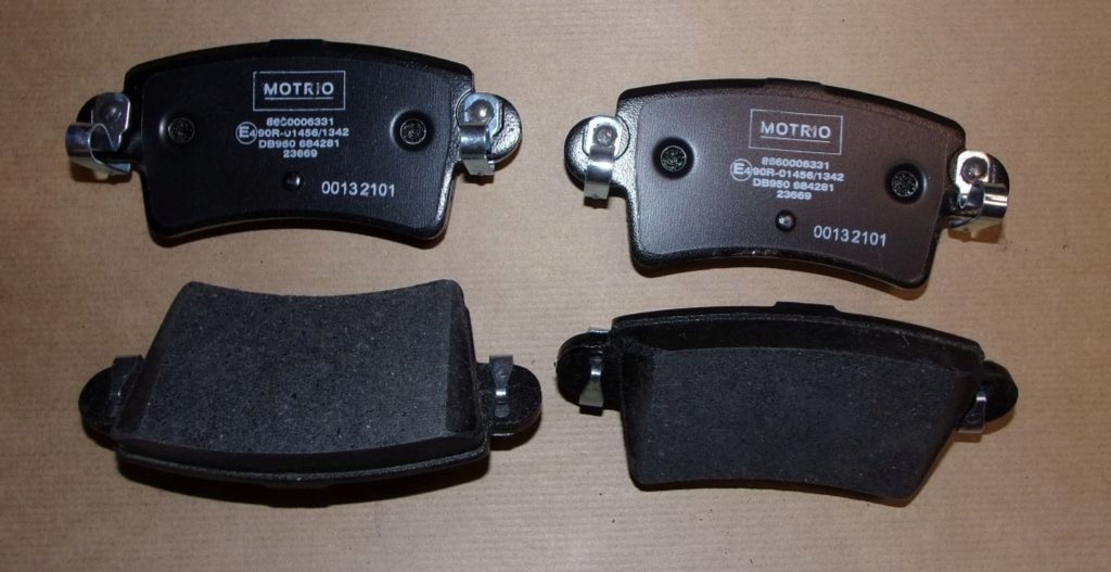 фото №2, Тормозные колодки ham.r master ii 1.9/2.5/2.8dci ty 8660006331