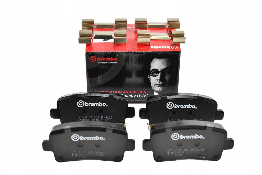 фото №1, Brembo p 59 059 тормозные колодки тормозные задняя opel insignia a chevrolet malibu