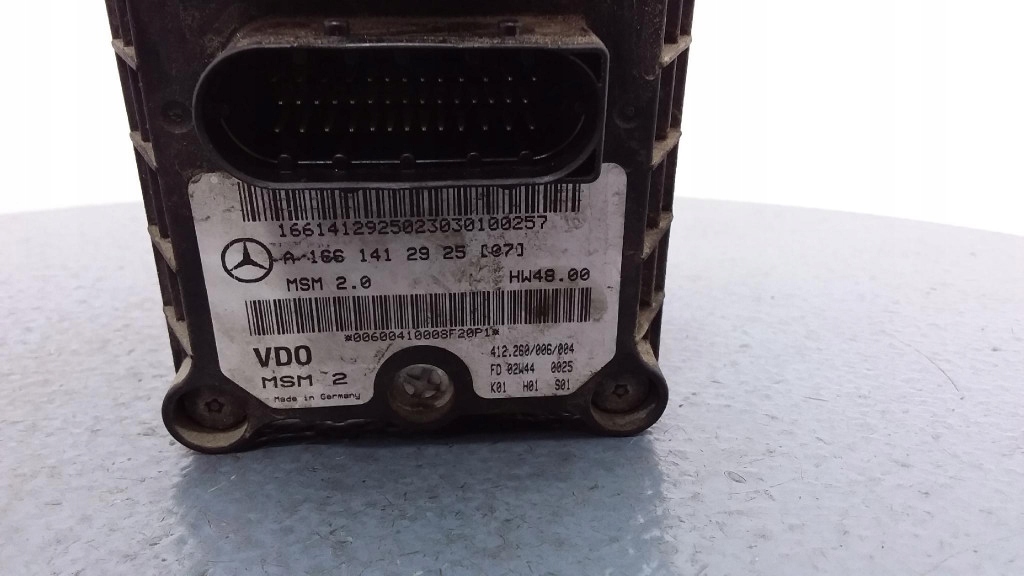 Mercedes vaneo 1.9b дроссельная заслонка блок управления бортовой компьютер двигателя a1661412925 с Разборки