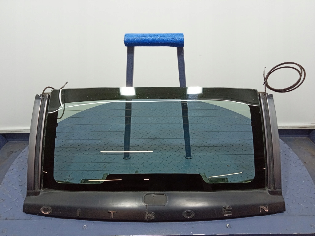 фото №1, Citroen c3 pluriel 03- крышка багажника стекло задняя задняя