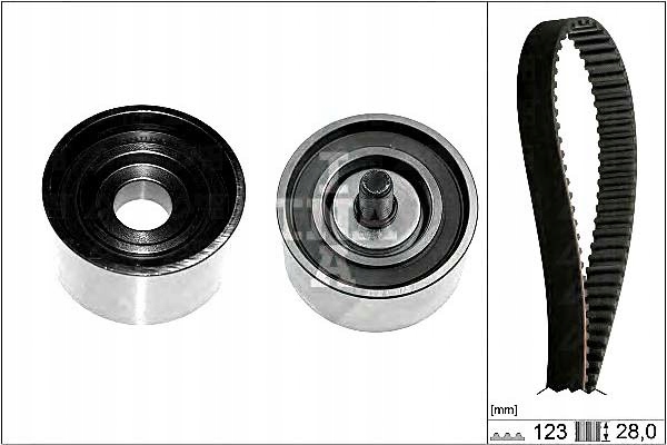 фото №1, Ina набір розподільного валу колесо hyundai accent ii 1.5 crd