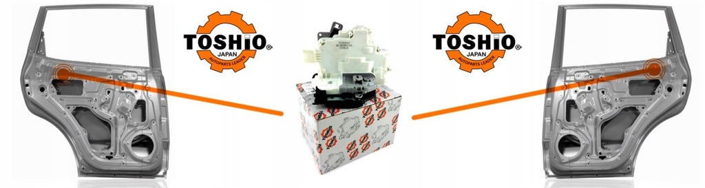 фото №10, Привод замка дверь перед левый honda civic vii 7