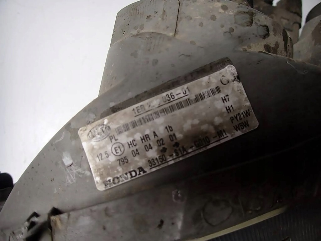 фото №8, Лампа передняя перед левая honda accord vi 1999r