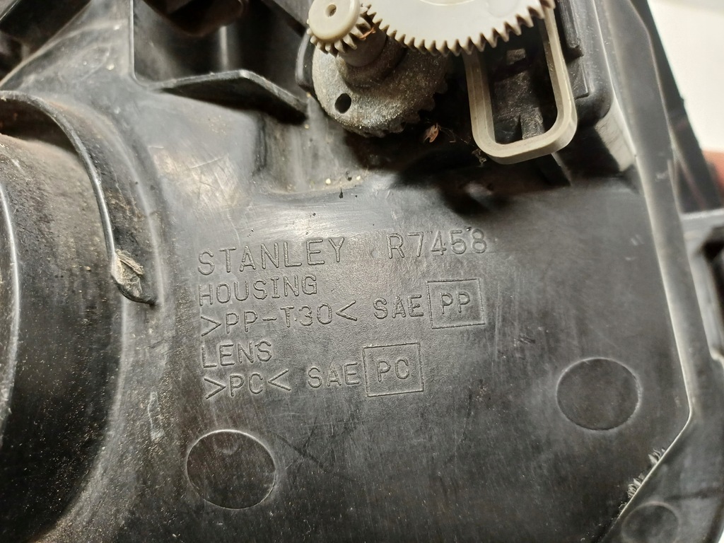 фото №15, Mitsubishi eclipse 3g 00-05 лампа левая перед czarna stanley r7458