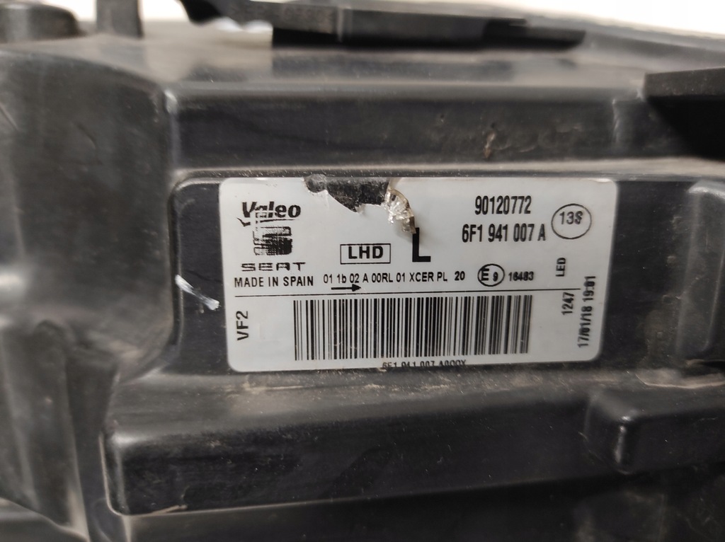 фото №10, Seat arona 17- лампа левая перед full led 6f1941007a