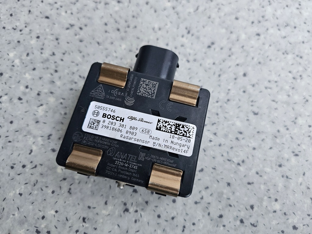 фото №1, Alfa romeo giulia stelvio радар distronic датчик 50555746