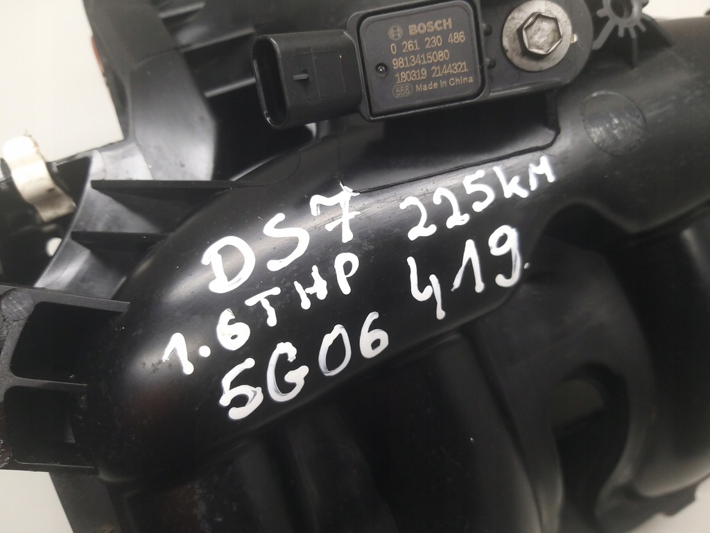 фото №13, Коллектор всасывающий 1.6 thp 225km 5g06 citroen ds7 ds4 3008 c5 508 v759507783