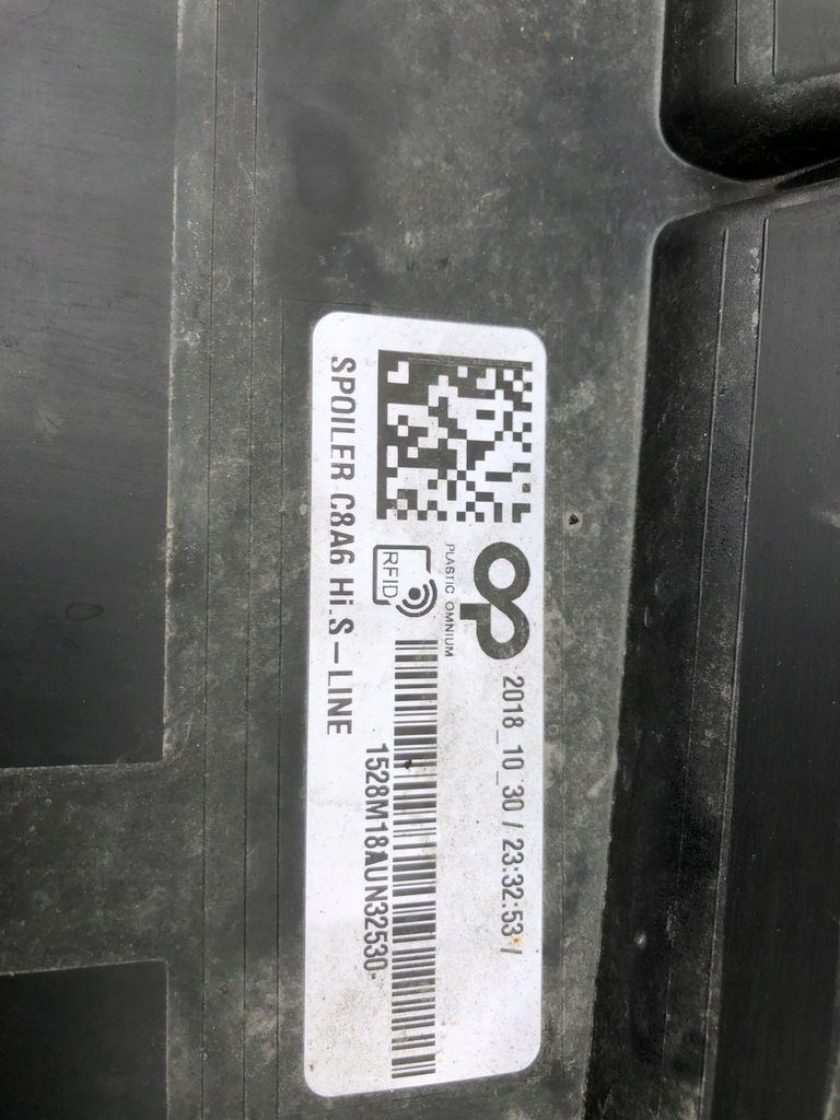 фото №14, Спойлер задняя audi a6 c8 4k0 kombi s-line задний