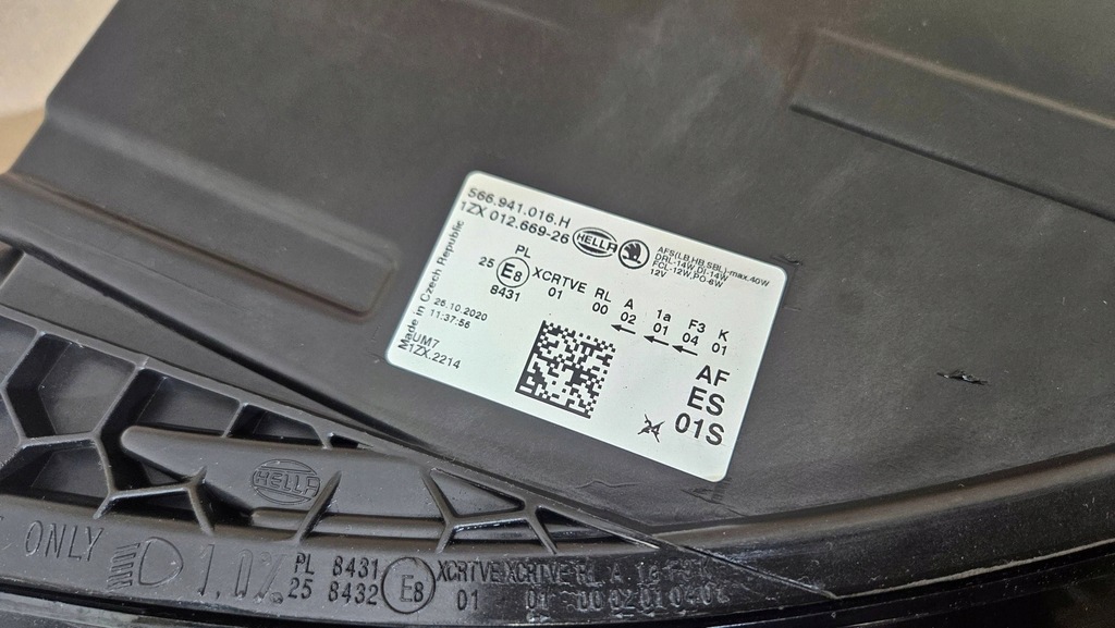 фото №14, Лампа перед передняя правая skoda kodiaq full led 566941016h