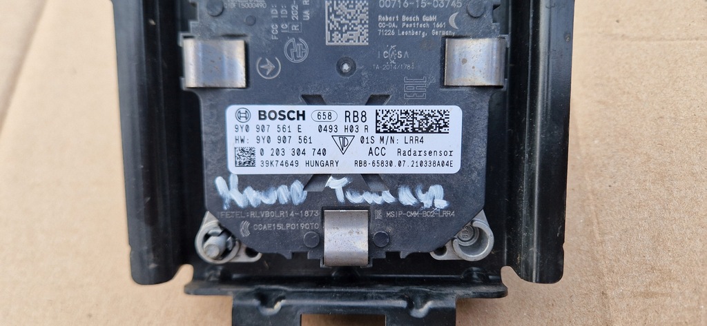 фото №3, Porsche cayenne радар acc 9y0907561e