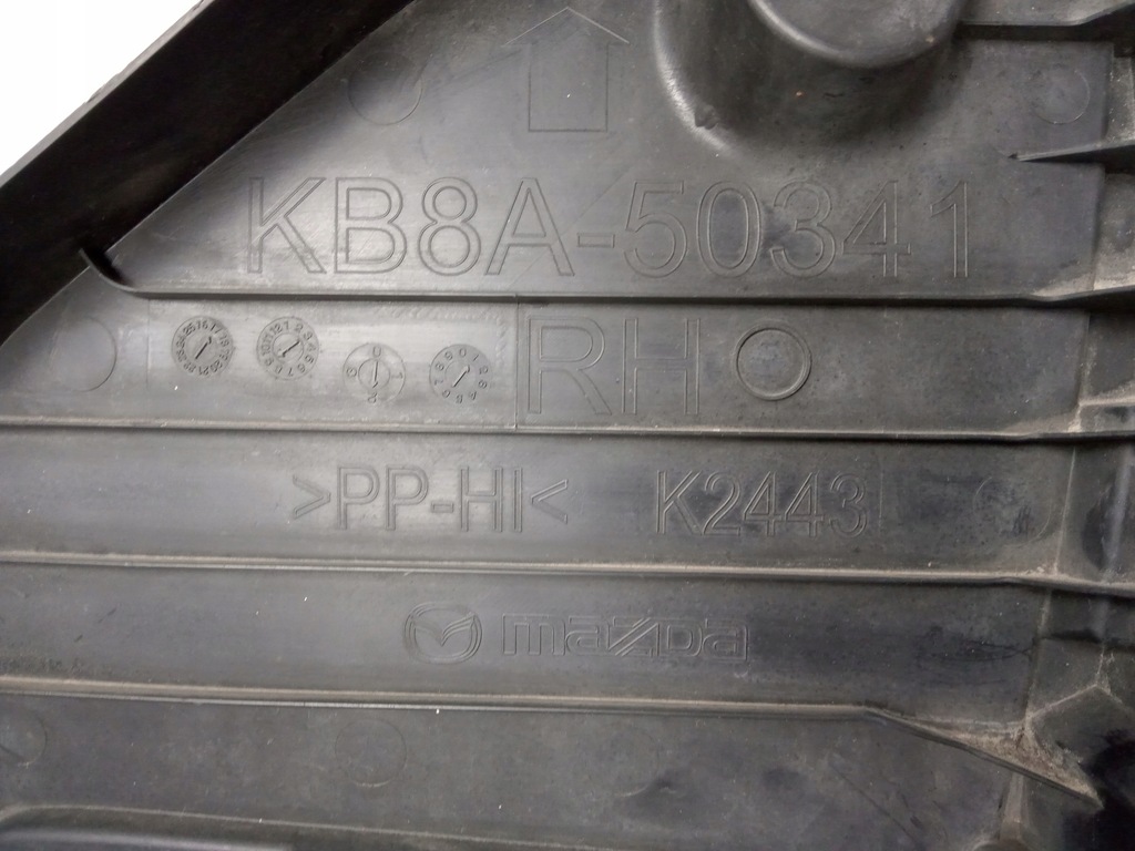 фото №5, Захист заглушка підкрилок права mazda cx-5 ii kb8a50341