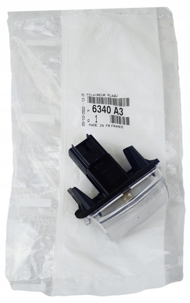 фото №1, Лампа номерного знака подсветка citroen berlingo oryg