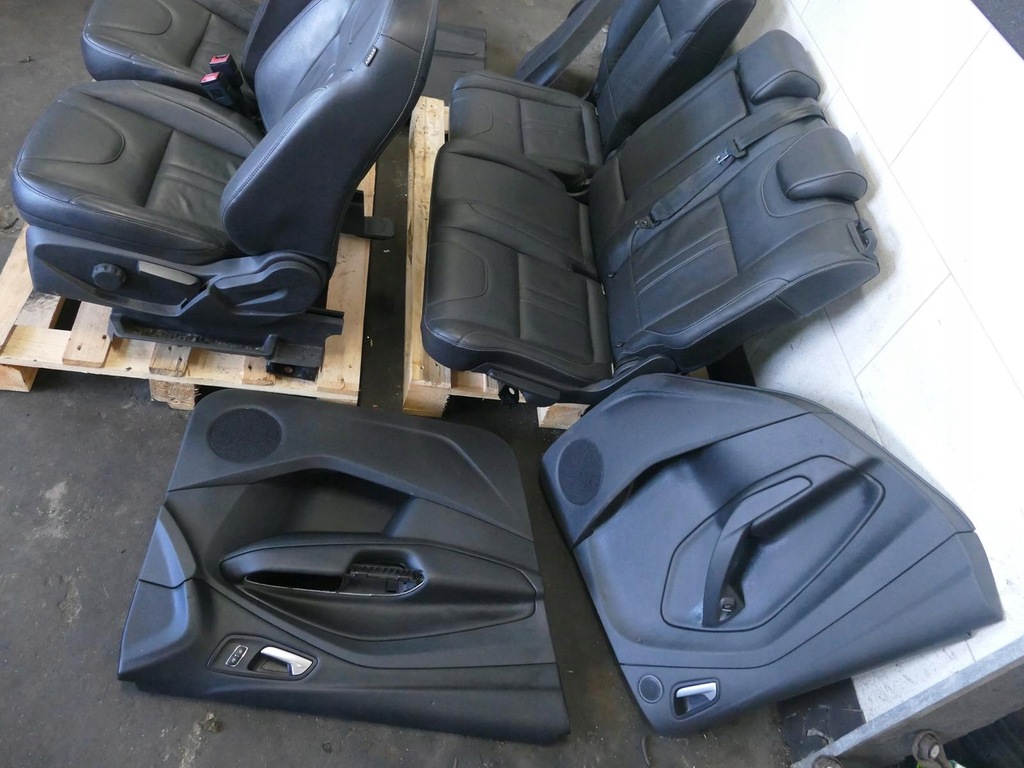 фото №10, Ford kuga mk2 ii сидіння заднє сидіння обшивка сидіння обшивки оббивка шкіра підігрів