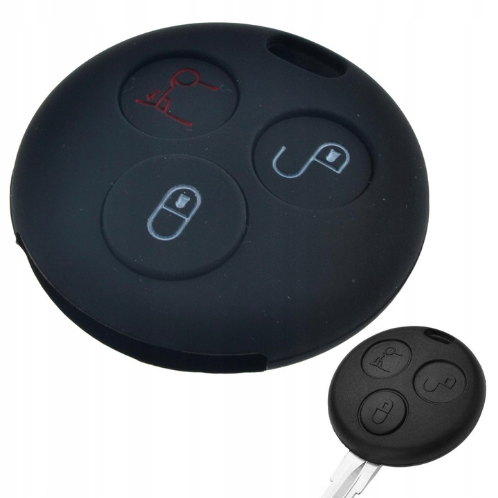 фото №1, Чехол силиконовый корпус smart fortwo forfour