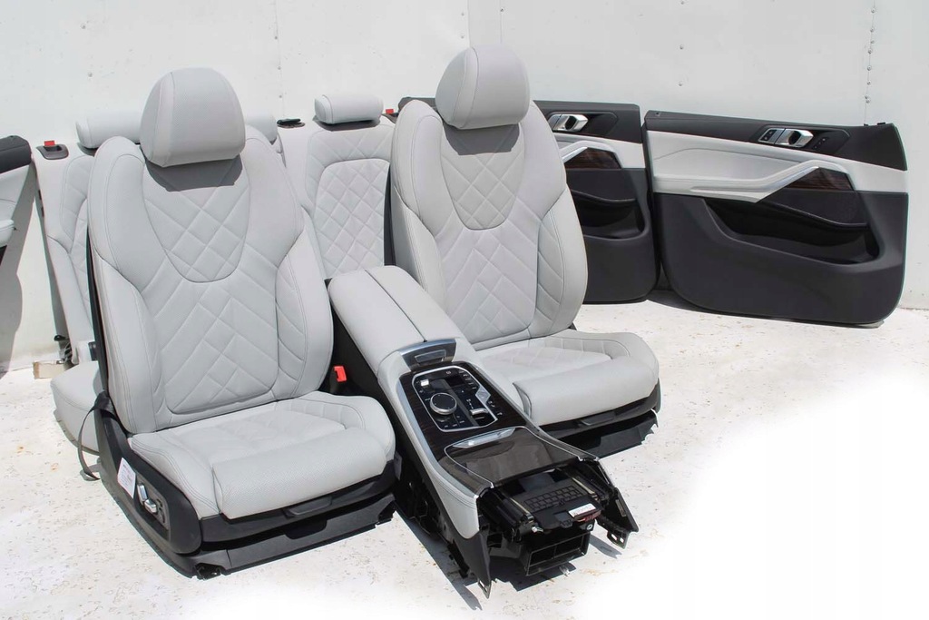 фото №6, Bmw x5 g05 сиденья комплект сидений сидений сиденья обивка + обшивки дверь