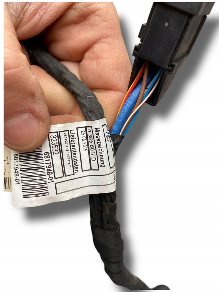 фото №6, Джгут електропроводка бампера bmw 3 g21 pdc 11107811 $j