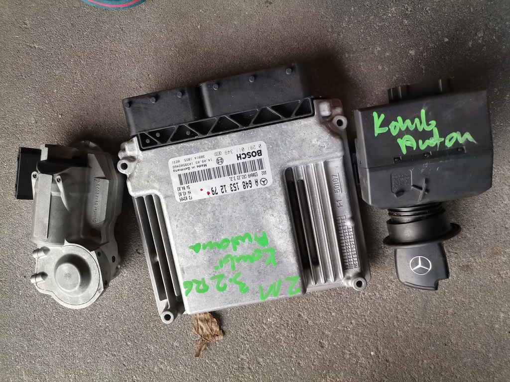 фото №8, Набор стартовый замок зажигания do mercedesa w 211 3.2