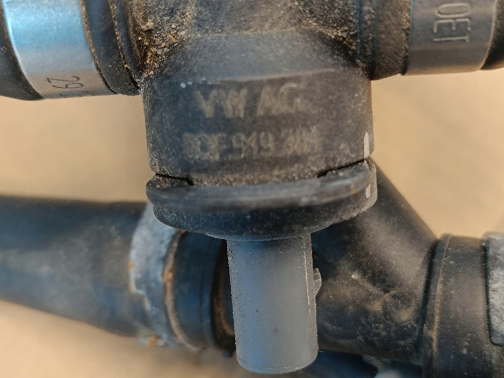 фото №11, Audi q3 f3 sportback 1.4 tsi 110kw 2024r шланг wąż трубы wody 5qf121036