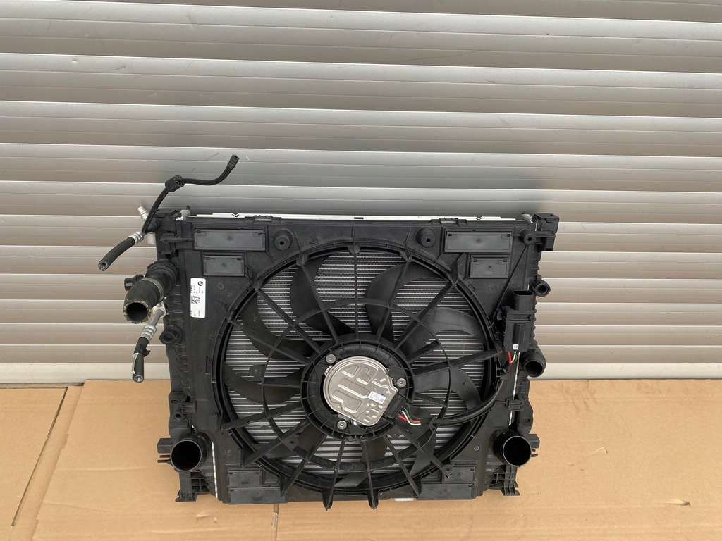 фото №7, Набор радиатор вентилятор bmw g01 x3 g02 x4 1.8d