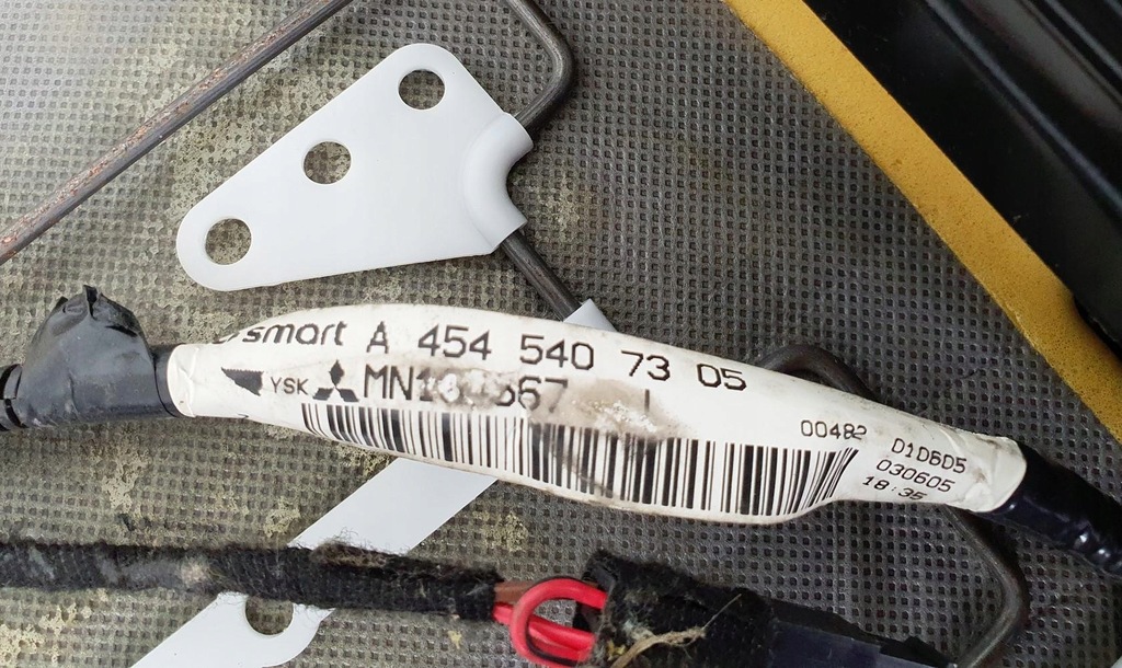 фото №7, Сидіння з підігрівом лівий перед smart forfour 454 brabus