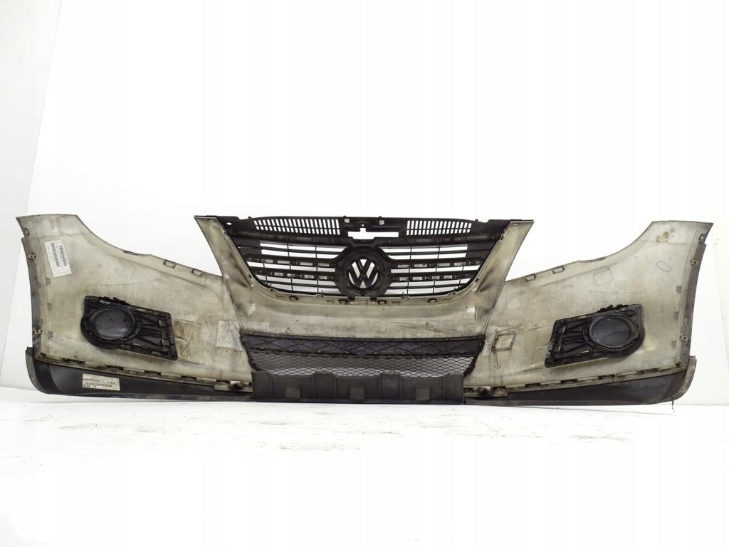 фото №15, Kpl бампер перед передній vw tiguan i 5n szary ld7r