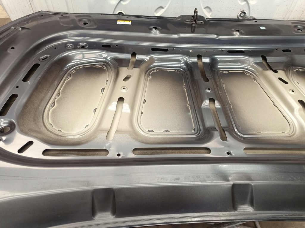 фото №15, Hyundai santa fe iv - капот кришка перед czarna