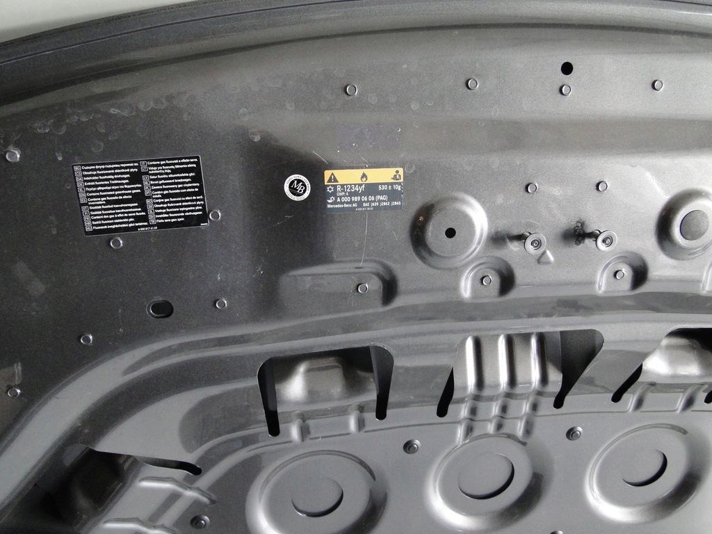 фото №11, Mercedes капот кришка двигуна 787 сіра gla h247 247 eqa h243 243