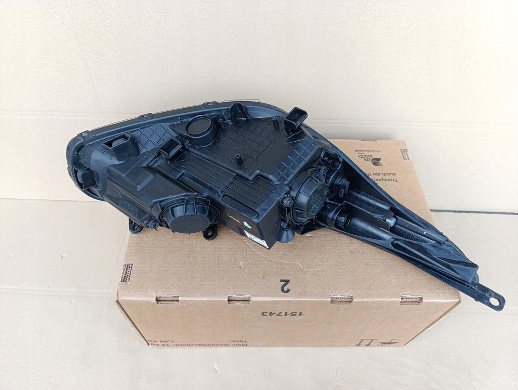 фото №8, Kia ceed ii лампа левая перед передняя фара линза обычная идеальное состояние 11pin