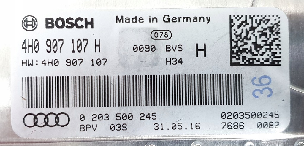 фото №8, Модуль обработки изображения audi a6 a7 4h0907107h