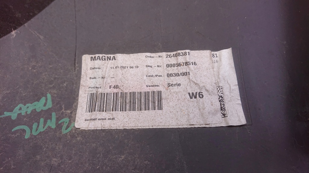 фото №16, Bmw 1 f40 basis бампер задний задняя