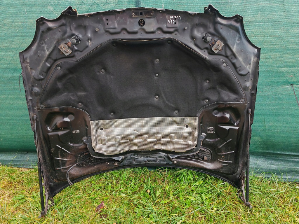 фото №13, Kompletny перед mercedes w211 lift капот бампер крила pas 3.0 cdi c170