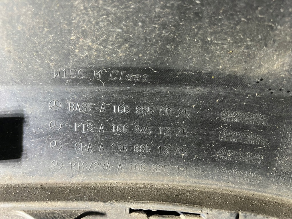 фото №7, Mercedes ml w166 11-15 бампер передній