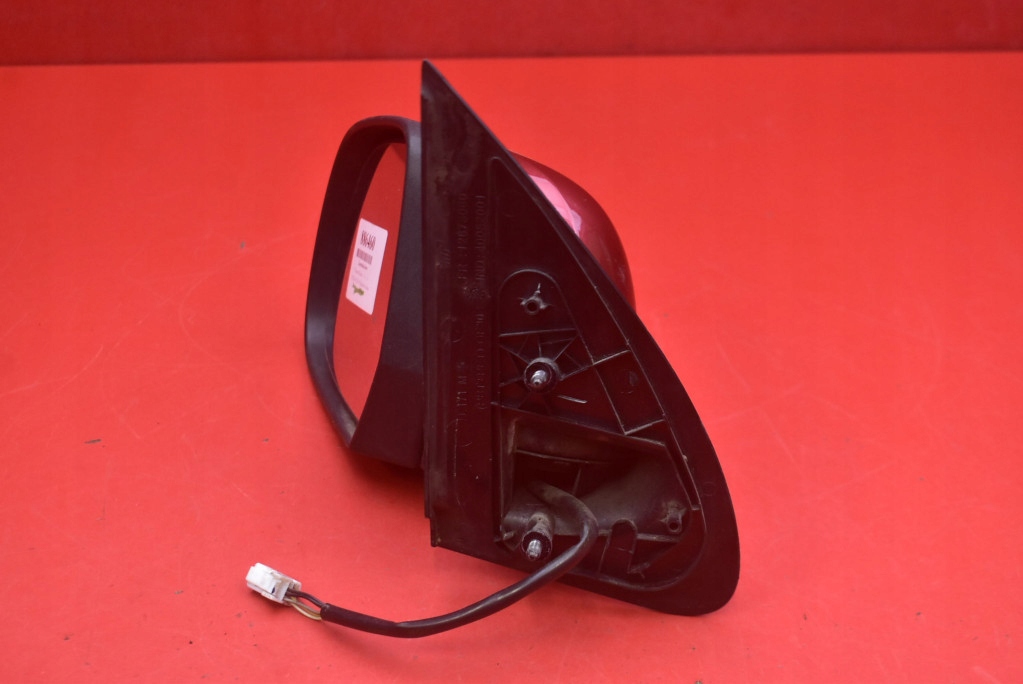 фото №5, Зеркало левая бордовые 0209239 eu nissan micra k13 10-13 7 pin