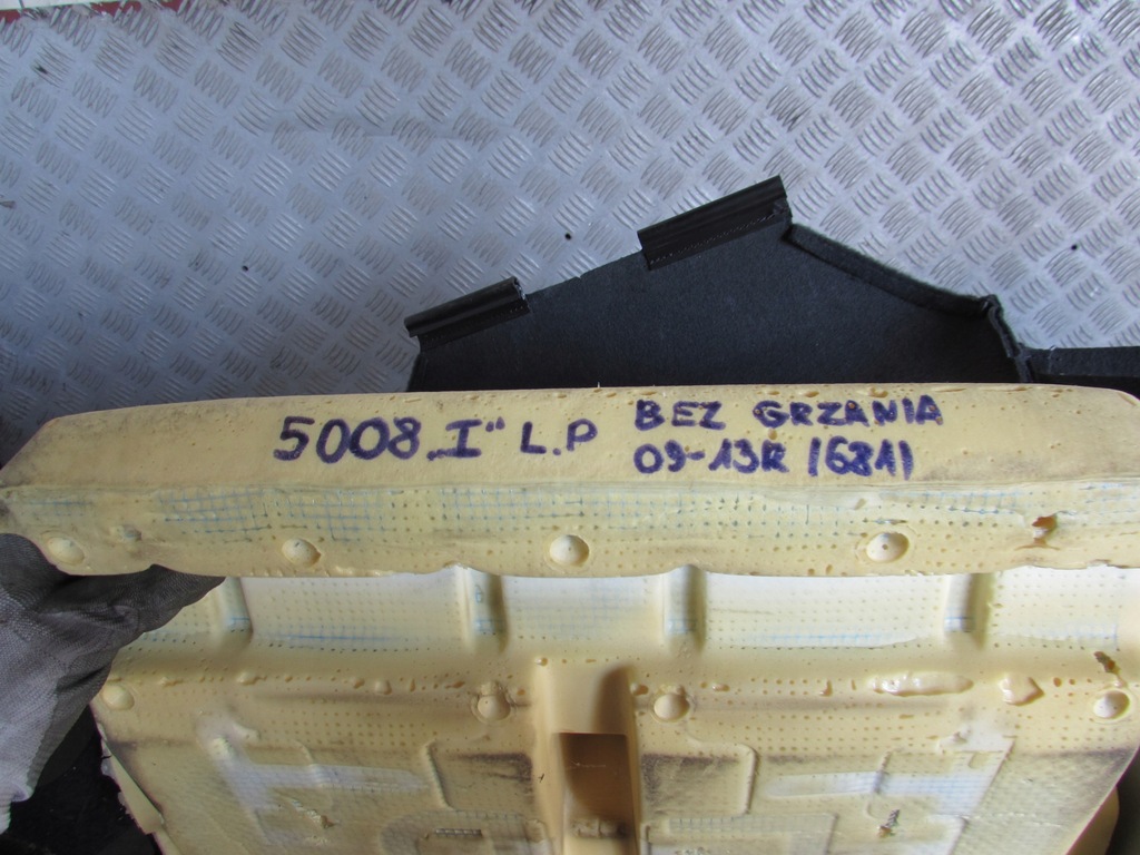 фото №9, Сиденье сиденье левый перед peugeot 5008 09-13r