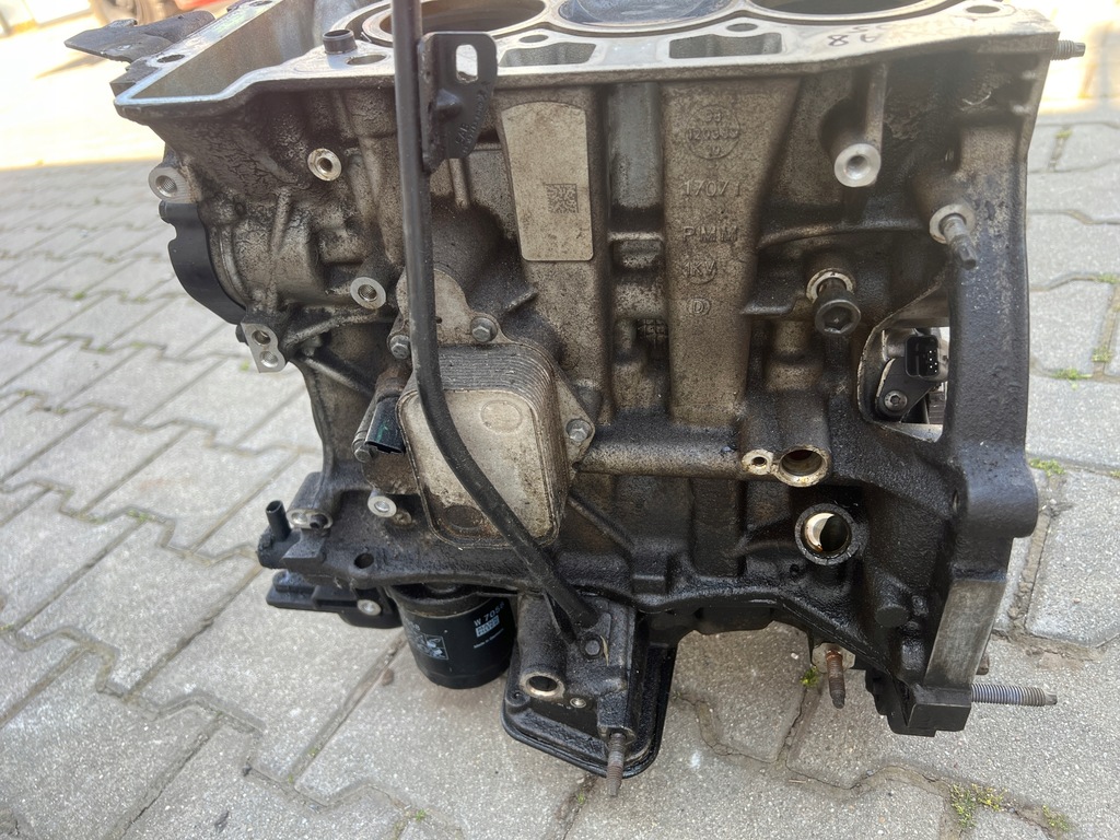 фото №10, Peugeot partner iii iv 19- 1.2 thp 10xva8 hn05 двигун dół блок блок двигуна 80tyś