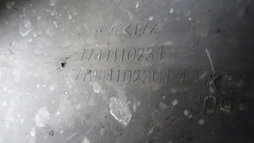 Clio ii бампер задня 5d 0v460 7700410230 Зі Шроту