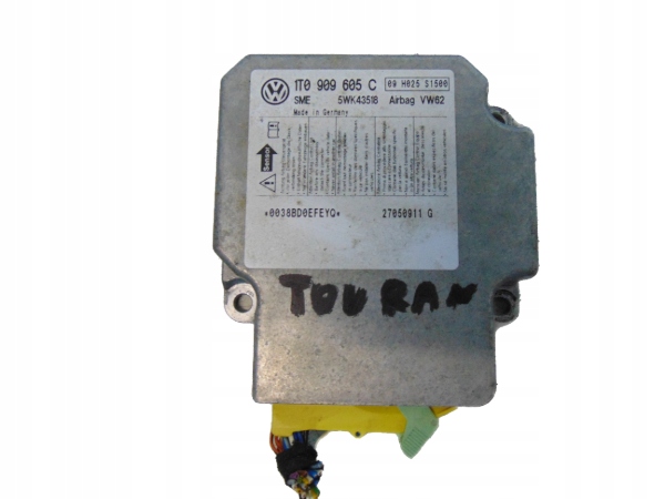 фото №1, Датчик подушка безпеки vw touran 1t0909605c
