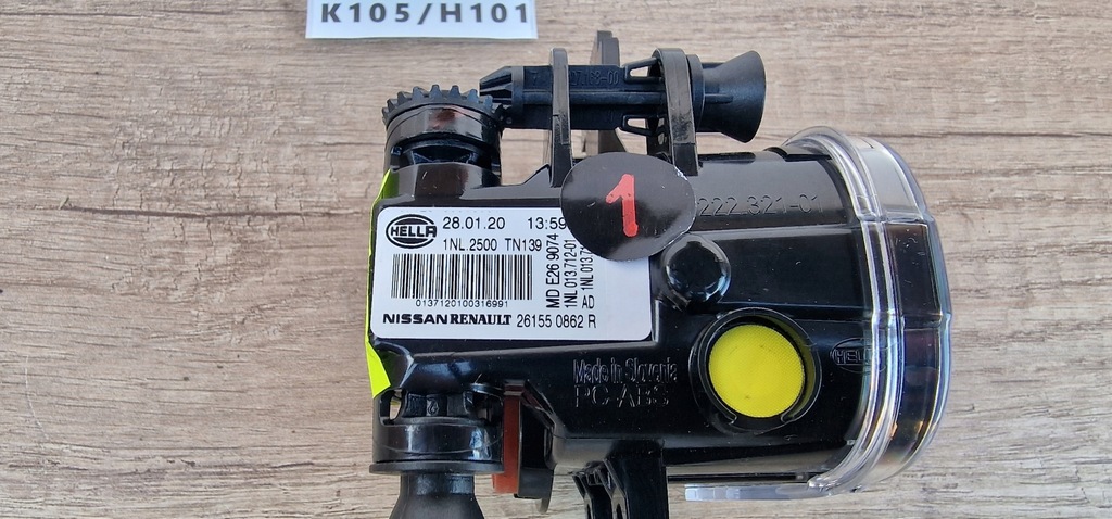 фото №3, Лівий протитуманна фара led renault zoe 2 ii 261550862r новий