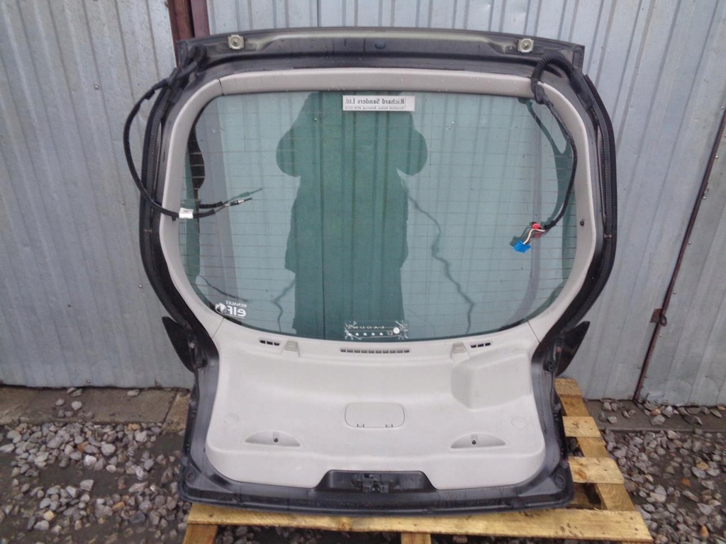 фото №9, Кришка багажника задня задня багажника з скло renault laguna 2 ii hb lift 2005- nv676