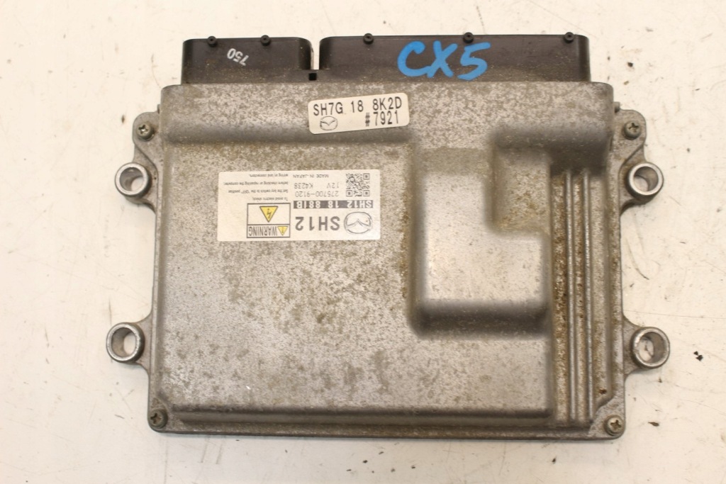 фото №4, Бортовой компьютер блок управления двигателя 275700-9120 sh1218881b mazda cx5 2.2 d