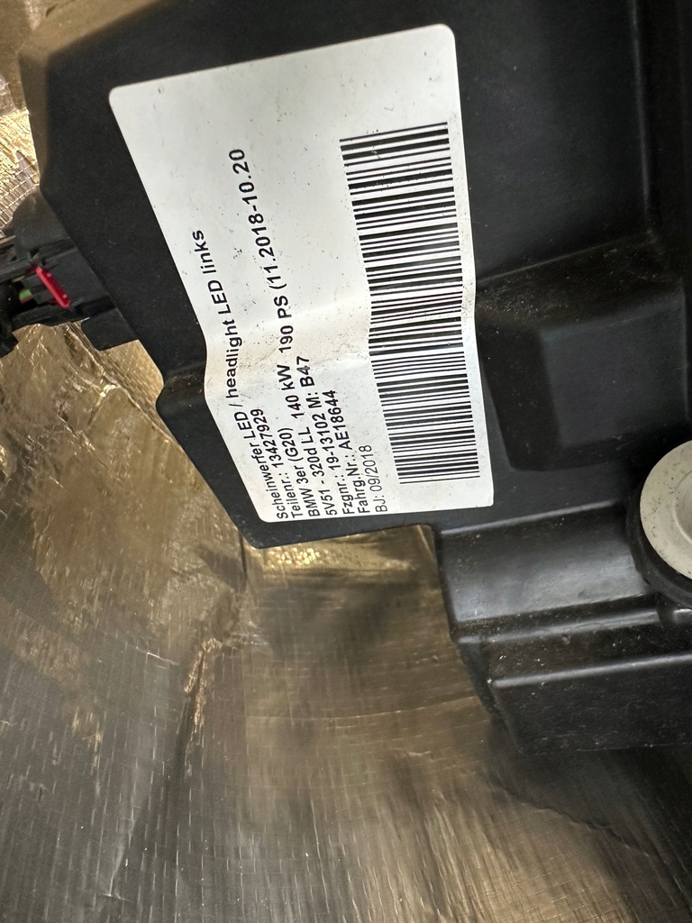 фото №9, Bmw g20 g21 лампи лампа led повний