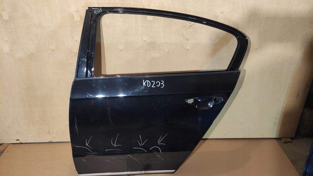 фото №1, Vw passat b7 sedan 3ae дверь левый задняя задние