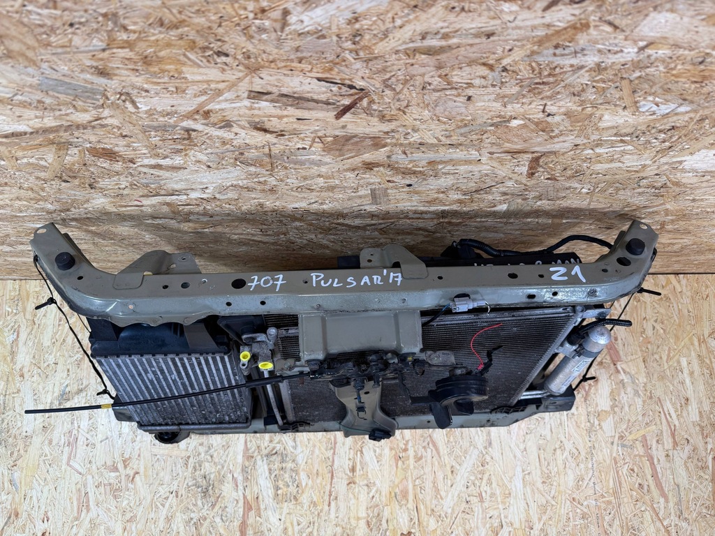 фото №11, Pas передній підсилювач балка радіатор nissan pulsar 1.2b 2014-