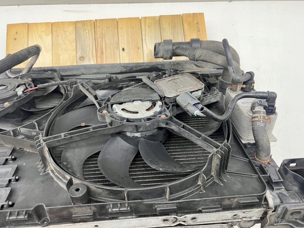 фото №6, Volvo s80 ii 2.4 d5 комплект радиатор радиатор автоматическая коробка передач