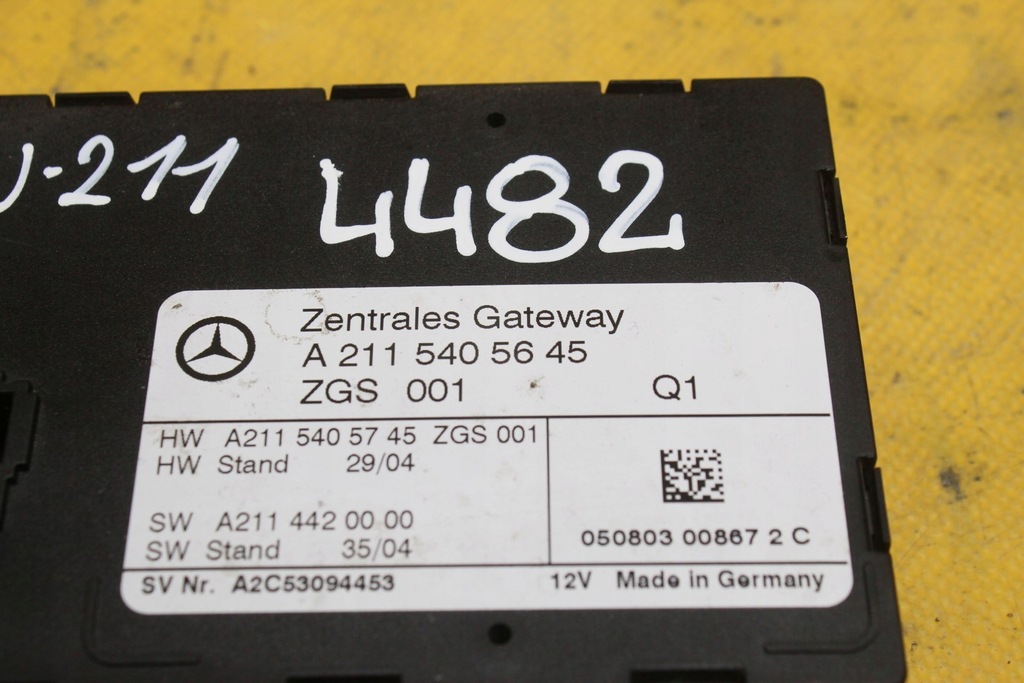 фото №5, Модуль блок управления geteway mercedes w211 a2115405645