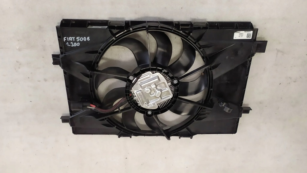 фото №9, Вентилятор радіатора fiat 500e 500 e