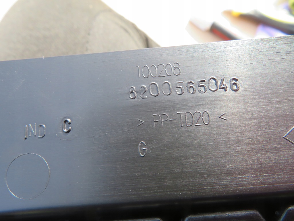 фото №7, Renault master ii 03-10 решётка бампера левая 8200565046